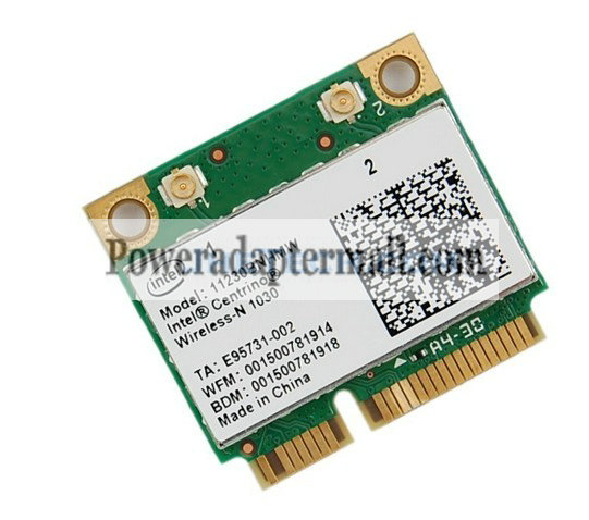 Intel 1030 Wireless N 300Mbps WiFi Bluetooth BT Mini PCI-E Card